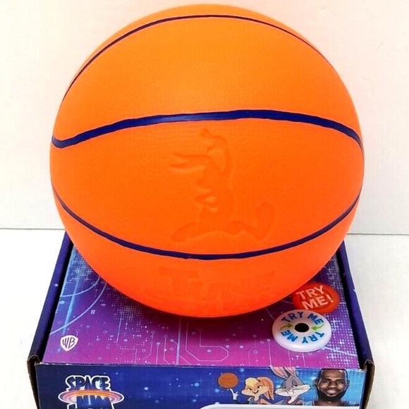 Space Jam Orange Basketball Mood Light 5.5 H - Picture 1 of 1